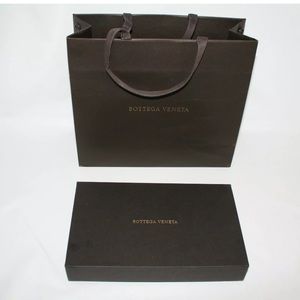 ❤️Sold BOTTEGA VENETA Empty Box Gift Set Paper Bag